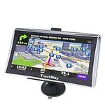 TruckWay GPS - Pro Series Model 720 - Truck GPS 7" Inch for Truck Drivers Navigation Lifetime North America Maps (USA + Canada) 3D & 2D Maps, Touch Screen, Turn by Turn Directions