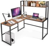 Giantex L-Shaped Desk W/Open Storag