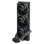 ARCTIC Liquid Freezer III 420 - Water Cooling PC, All-in-One CPU AIO Water Cooler, Intel & AMD compatible, efficient PWM-controlled pump, fan: 200-1700 rpm, LGA1851 and LGA1700 Contact Frame - Black