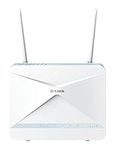 D-Link G416/B EAGLE PRO AI AX1500 4G+ Smart Router with 4G+ LTE Cat 6 Download Up to 300Mbps, Wi-Fi 6, AI Wi-Fi/Traffic Optimiser, Gigabit Ports, WPA3, Wi-Fi Mesh support, Unlocked for All Networks.