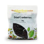 Dried Cranberries 500g (BWFO)