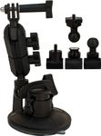 Panavise 13150 ActionGrip 3-in-1 Suction Cup Camera Mount Kit (Matte Black)