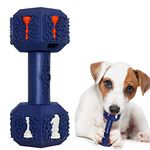 Hswaye Dog Chew Toys for Aggressive Chewers,Food Grade Non-Toxic Dental Pet Toy,Tough Durable Indestructible Dog Toys for Small Medium Dogs.Blue