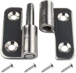 6Pcs 1.5" Detachable Hinge, Small S