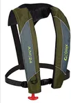 Onyx 132000-400-004-18 A/M-24 Series Automatic/Manual Inflatable Life Jacket - Green, Adult