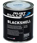 Pint - Rust Bullet BlackShell - Black Rust Protection Rust Paint Rust Inhibitor