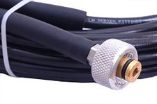 STARQ and JPT Outlet Hose Pipe for W3 W4 W5 W6 20 Meter with both side m22(15mm) brass connector COMPATIBLE WITH QPT