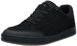 Emerica Men's Heritic Skate Shoe, Black/Black, 8 UK