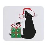 CafePress Santa Cat & Mouse Mousepad Non-slip Rubber Gaming Mousepad