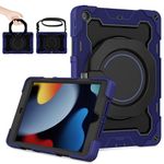 ROISKIN iPad 9th 8th 7th Generation Case for Kids,ipad 10.2 inch Case with Screen Protector for Boys Toddler Enfant,Heavy Duty Shockproof Cover with Pencil Holder,360 Rotating Kickstand