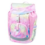 Baagl School Bag for 1st Grade Boys Girls Airy School Backpack Ultralight School Bag Kids School Bag Primary School Satchel, Rainbow Unicorn