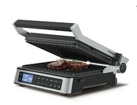 Grill Master Pro - Panini Press Grill, Electric Grill, Electric Griddle, Panini Grill, Indoor Smokeless Contact Grill with Smart Touch Screen Pre-programmed Settings