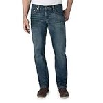 Signature by Levi Strauss & Co. Gold Label Men's Straight Fit Jeans, Bigfoot-waterless, 34W x 30L