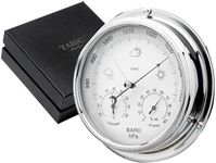 Tabic Chrome Barometer with built i