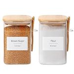 Flour and Sugar Containers - 34 oz 