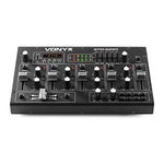 VONYX STM2290 Sound Effects Bluetooth Wireless Audio DJ PA Mixer 8-Channel USB MP3