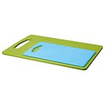 Ikea BERGTUNGA Plastic Chopping Board (Green, Blue) - Set of 2