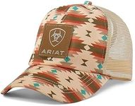ARIAT Stylish Western Ladies Hat - Fitted Outdoor Baseball Cap, One Size, Multi, One Size
