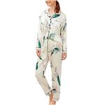 UK Stock Sale Womens Fashion Print Home Wear Two-Piece Suit Long Sleeve Pants Pajama Set Babydoll Sleepwear Nightwear Set Ladies Comfort Cotton Everyday Bra Gift for her Girls