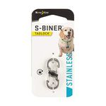 NiteIze NI-PLSBM-11-R3 S-Biner TagLock, Stainless Steel