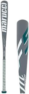 Marucci F5 SL -10 Aluminum Youth Baseball Bat, Durable Lightweight USA Baseball Bats, Soft Touch Grip for Comfort, Control, 2 5/8" Barrel, White/Green