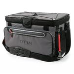 Arctic Zone Titan Deep Freeze 48 Can Zipperless HardBody Cooler, Sharkskin Gray