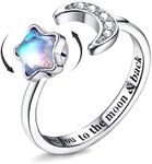 Sanfenly Fidget Ring For Women Kids