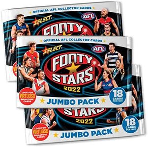 AFL Footy Stars Cards Jumbo Pack