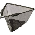 CAMO 42" Large Carp Pike Fishing Landing Net With Dual 2 Net Floats NGT Tackle