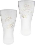 ADERIA S6215 Premium Nippon Taste Beer Glasses, Premium Choju-Giga Beer, M Pair Set, 10.1 fl oz (310 ml), Made in Japan, Comes in a Cosmetic Box, Wedding, Gift, Birthday, Women, Celebration, Men,