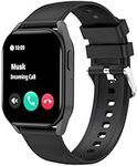 BRIBEJAT Smart Watch (Answer/Make Call) 44mm Compatible with iPhone Samsung Android Phone Fitness Tracker IP68 Waterproof, SpO2/Heart Rate/Sleep Monitor Pedometer, Gray