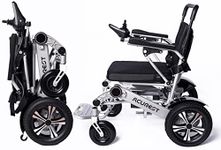 Acurest Electric Wheelchair - FDA Approved- Intelligent Power Wheelchair- Lightweight Foldable All Terrain Motorized Wheel Chair, Portable Airline Approved Compact Wheelchair