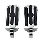 Motorcycle Foot Pegs Highway Pegs Male Foot Rests For Harley XL Sportster V Rod Hugger Custom 883 Softail Dyna Glide Bob Fat Boy (Chrome)