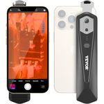 VEVOR Thermal Imaging Camera for Android & iOS, 256 x 192 IR Resolution Wireless Infrared Thermal Imager with WiFi & Visual Camera, 25Hz Refresh Rate Thermal Camera for Smartphone, -4°F-1022°F, IP54