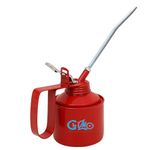 GIZMO Oil Can, Oil Can For Bike, Oil Can For Multi Purpose Lubrication, Capacity 1/2 Pint. High Grade Steel For Long Lasting Usage, Very Convenient For Oiling - Car, Bike, Machines