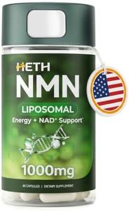 Heth Liposomal NMN Supplement 1000mg, 4-in-1 NAD+ Precursor Supplement