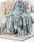 Everlasting Comfort Faux Fur Throw Blanket - Soft, Fluffy, Fuzzy, Plush, Thick, Minky Throws, 50x65