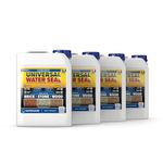 Raincheck Universal Water Seal (4 x 5 Litre) Breathable, Colourless Waterseal For Brick, Wood and Stone