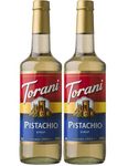 Torani Pistachio Flavour Syrup, 750ml, 2 Pack