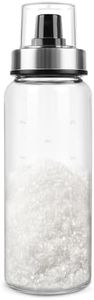 Loscarol Sugar Dispenser with Pour Spout & Lid, 11 oz Glass Sugar Shaker Jar for Coffee Bar,Tea & Baking, Commercial Quality Sealed Sugar Container for Sugar, Honey, Syrup