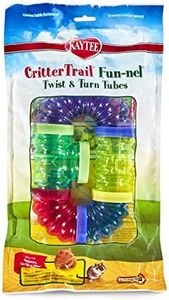 Kaytee CritterTrail Fun-nel Twist & Turn Small Animal Habitat Tubes