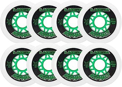 Labeda Wheels Inline Roller Hockey Gripper Asphalt Outdoor White 76mm / 80mm 83A