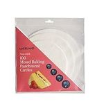 100 x Lakeland Baking Parchment Paper Circles (Mixed Sizes 6", 7", 8", 9")