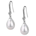 Peora Pearl Studded Silver Plated Drop Earrings Fashion Stylish Jewellry Gift For Girls & Women (PX8E82)