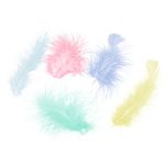 Marabou Feathers .25 Ounces-Pastels