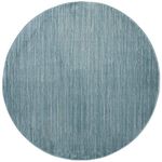 Safavieh Vision Collection VSN606B Aqua Blue Tonal Round Area Rug (6'7" in Diameter)
