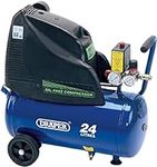 Draper 24978 Oil Free Air Compressor, 24L, 230V, 1.1Kw, Blue