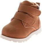 French Toast FT Casual Boots Ankle High Workboot - Trekking Walking Climbing Hiking Boot for Kids - Tan (Size 8 Toddler)