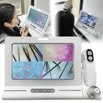 MUCHUNBY Skin Diagnosis Hair Analyzer,11-inch Skin Scalp Detector MultiFunctional HairFollicle Analyser Machine with 50x/200x DualHeads,Skin and Scalp Health Detection for Home and Salon Use