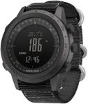 CakCity Military Tactical Watch for Men - Outdoor Sports Watch with Compass, Barometer, Altimeter, and Step Counter - Hiking Digital Wrist Watch